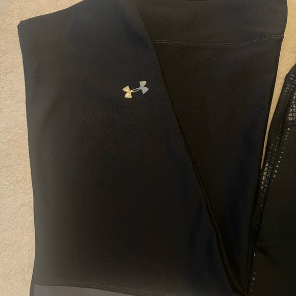 New Reebok n Under Armour Black Leggings Med - Picture 7 of 10